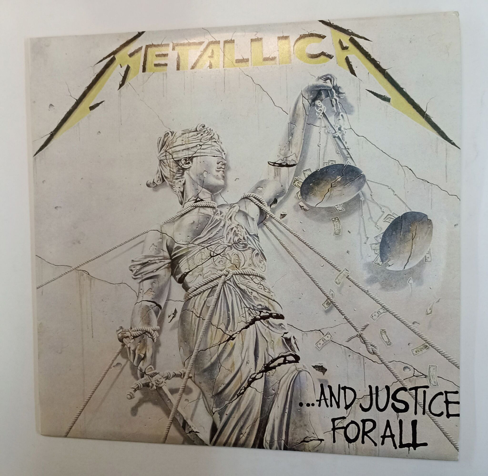Винтажная виниловая пластинка LP Metallica And Justice For All 2LP (Югославия 1988)