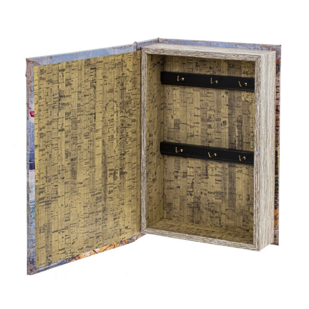 GAEM Ключница с зеркальным элементом, L21 W7 H30 см