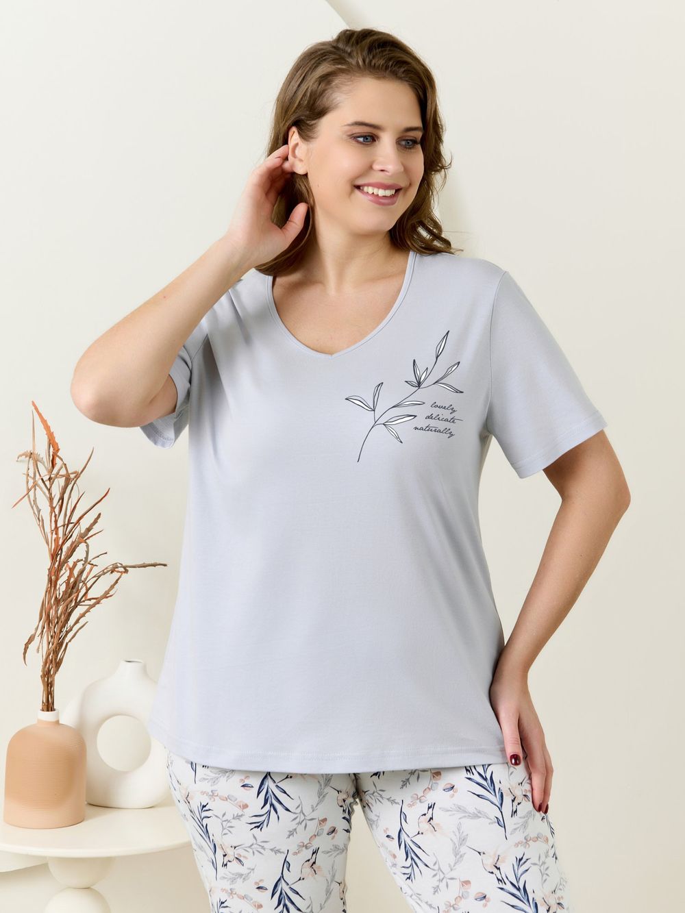 Пижама Рельеф-2 Виотекс СВЕТЛО-СЕРЫЙ