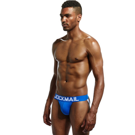 Мужские трусы джоки синие JOCKMAIL JM4038-9
