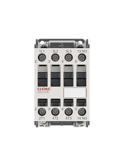 Контактор магнитный YON DSC018 18A 7.5кВт AC3 3P кат.220В AC 1НО YON DSC018-3C10A230