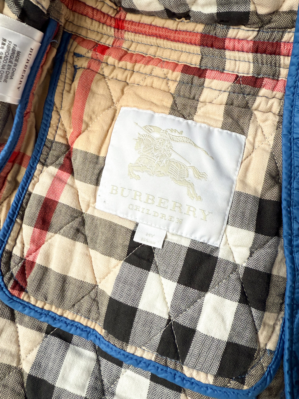 Стёганая куртка Burberry , XS
