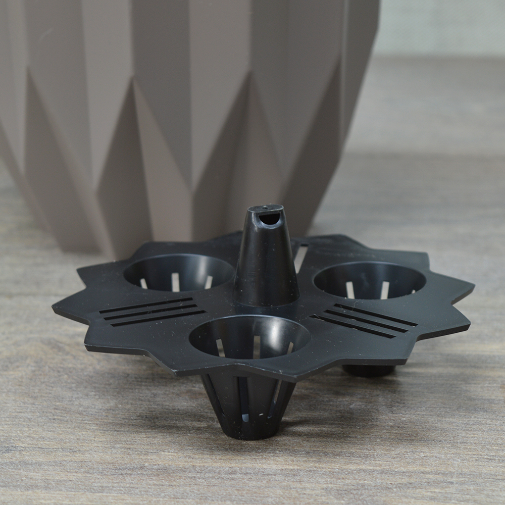 Кашпо Геометрия 2,2л, мокачино