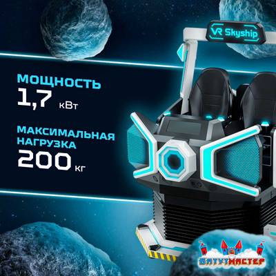 VR-аттракцион «Путешествие во Времени», 2,48*1,87*2,44 м