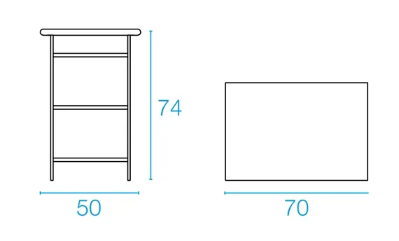 Стол металлический складной Arc en Ciel зеленый