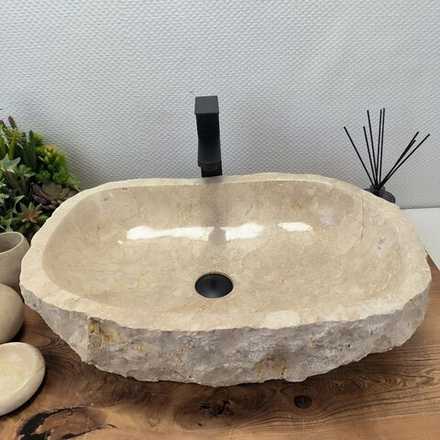 Раковина из мрамора Erozy Cream EM-62655 61*41*15 122