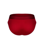 Бордовые бамбуковые трусы-брифы (Размер: S) (Цвет: бордовый)