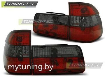 Задние фонари Bmw 5 E39 red smock