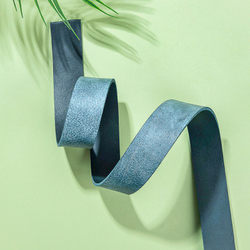 Ременная заготовка Аляска СКА34 цв. Синий, толщ. 3,3-3,5 мм