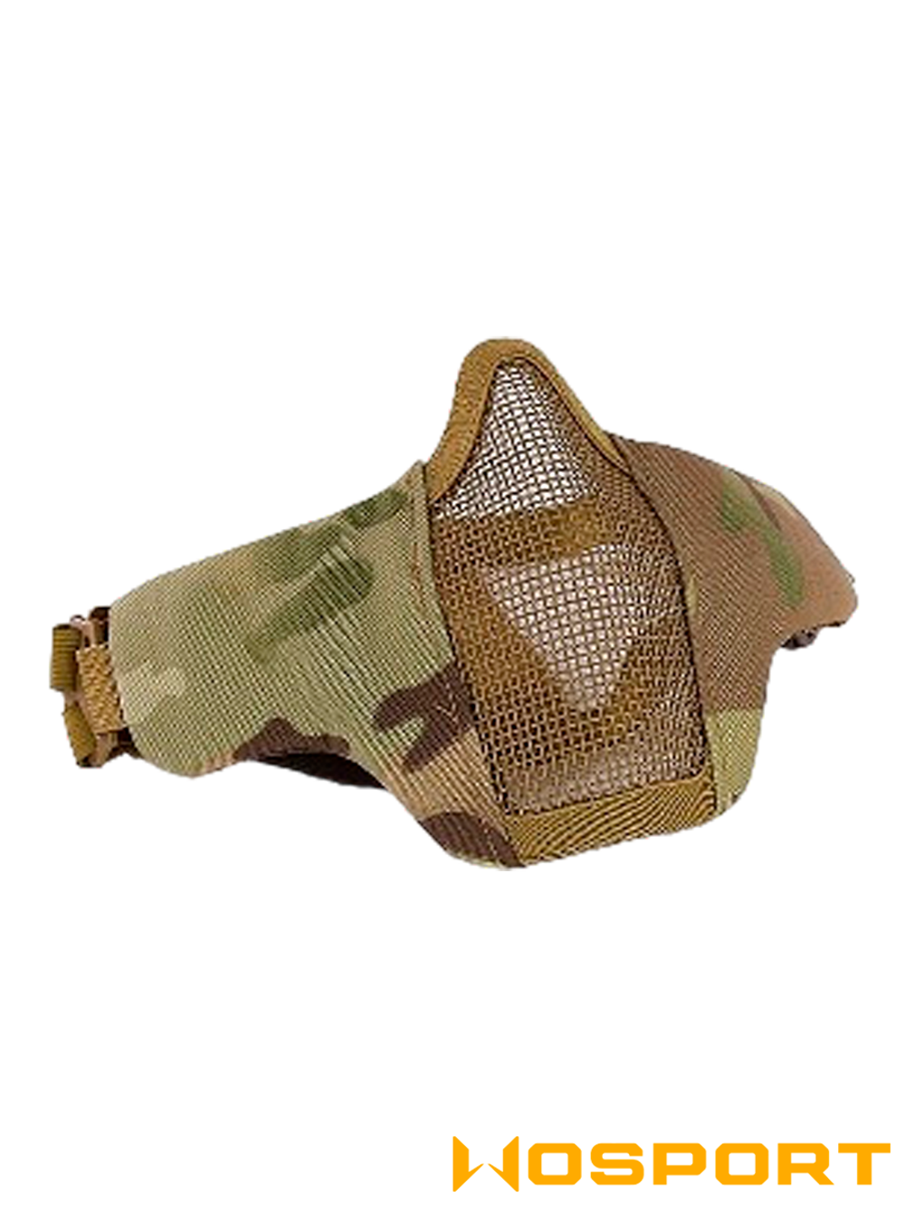 Сетчатая маска WoSport Steel Mesh Mask (Мультикам)