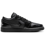 Кроссовки Jordan Air Jordan 1 Low Black Croc (Женская размерная сетка)