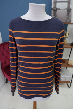 Джемпер в полоску 44-46 размер