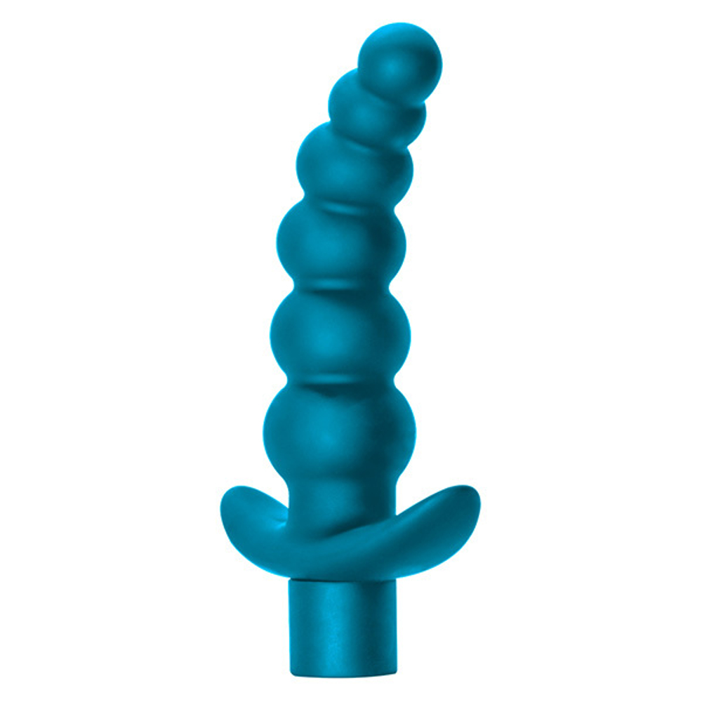 Анальный стимулятор 14см с вибрацией Lola Games Spice it up Ecstasy Aquamarine 8009-03Lola