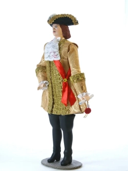 Кукла коллекционная Русский царь, император Пётр I