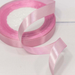 Лента Атласная 1,5см х 28м Сатин (Розовый)