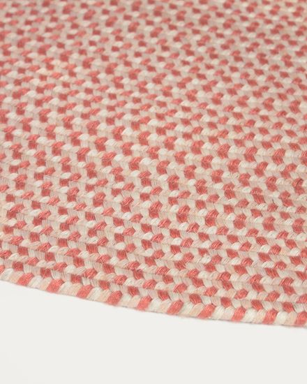 Rodhe Круглый ковер 100% ПЭТ терракотовый Ø 150 см