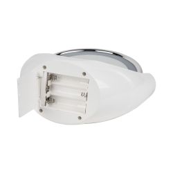 TLD-592 White-LED-13Lm-6000K-3АА Настольный светильник зеркало. На батарейках 3AAне в-к. Сенсорный выключатель. Белый. ТМ Uniel