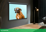 Проекционный экран Cactus CS-PSW-149X265-SG серый
