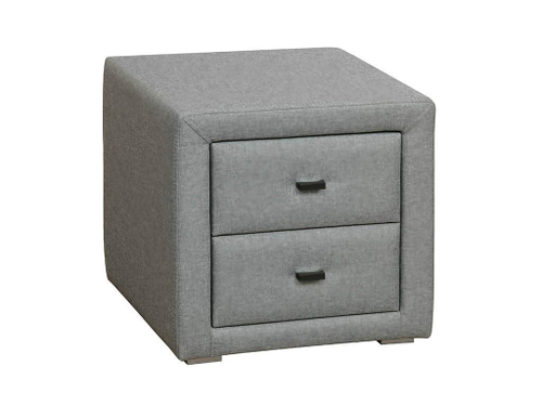 06.34-01 тумба прикроватная Гамма велюр грей