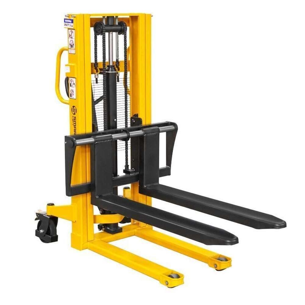 Ручной гидравлический штабелер SDA 1020 (1000 кг; 2 м; вилы 300-850 мм) SMARTLIFT (SMART)