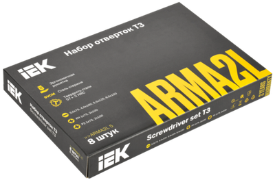 ARMA2L 5 Набор отверток Т3 8шт IEK