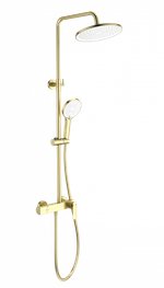 Душевая система WONZON & WOGHAND, Брашированное золото (WW-B3517-BG)