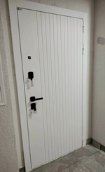 Вертикаль Белая гладкая без рисунка