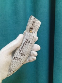 Ножны из кожи питона 18см Х 5см 2