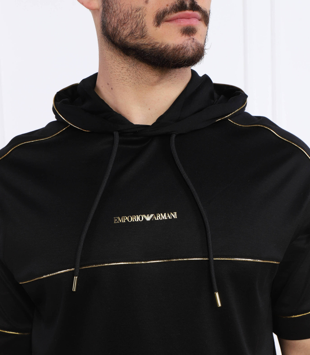 Худи Emporio Armani - черный(3R1TL6 1JUVZ)