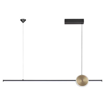 6601/30L HIGHTECH ODL23 000 черный/античная бронза/металл Подвесной св-к IP20 LED 30W 1800Лм 3000K STILO