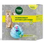 Игрушка развивающая для кошек "Пирамида", d250*160/360мм, серия SMART TOYS, Triol