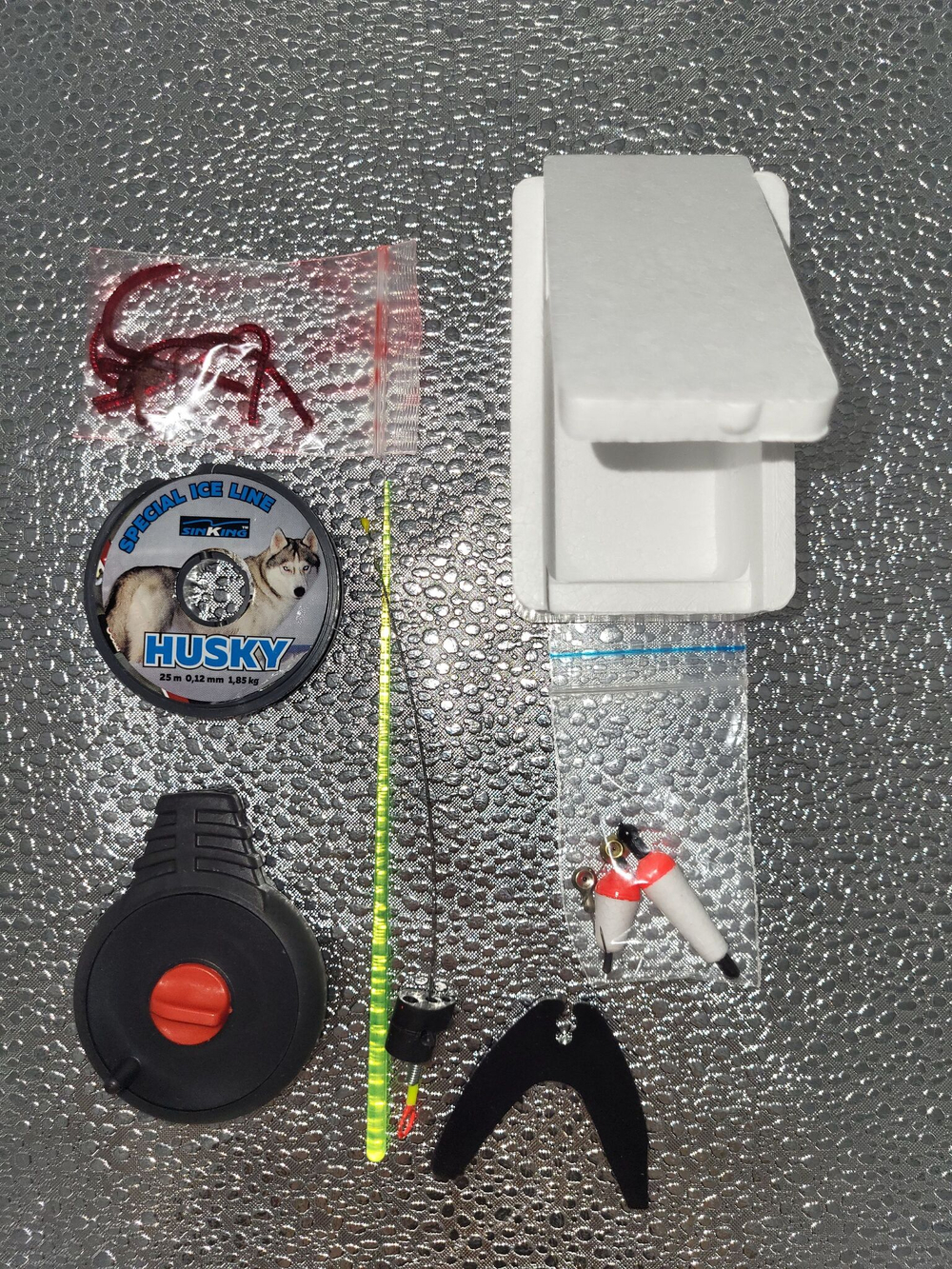 Набор рыболова для зимней рыбалки Три Кита № 3 люкс