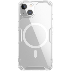 Усиленный прозрачный чехол для iPhone 13, Nillkin с поддержкой MagSafe, серия Nature TPU Pro Magnetic Case