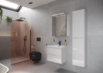 Тумба с раковиной Sancos Libra, 59 см., эмаль белый, LB60W