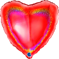G Сердце Красное голография