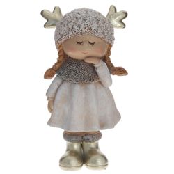 GAEM Фигурка декоративная "Мальчик/Девочка", L7,5 W5 H13 см, 2в.