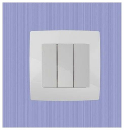 Выключатель 3-кл. СП Эра12 12-1107-01 10А IP20 250В 10AX механизм бел. Эра Б0014669