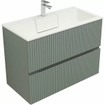 Тумба с раковиной Aquanet Джейн 100 313320 мисти грин