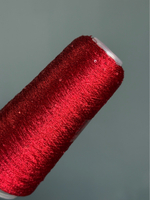 Пряжа Siyue Lurex Sequins пайтка 1,5 мм (33/восточный красный), 1800м/50гр