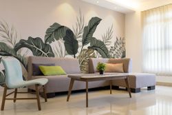 Фотообои пальмовые листья