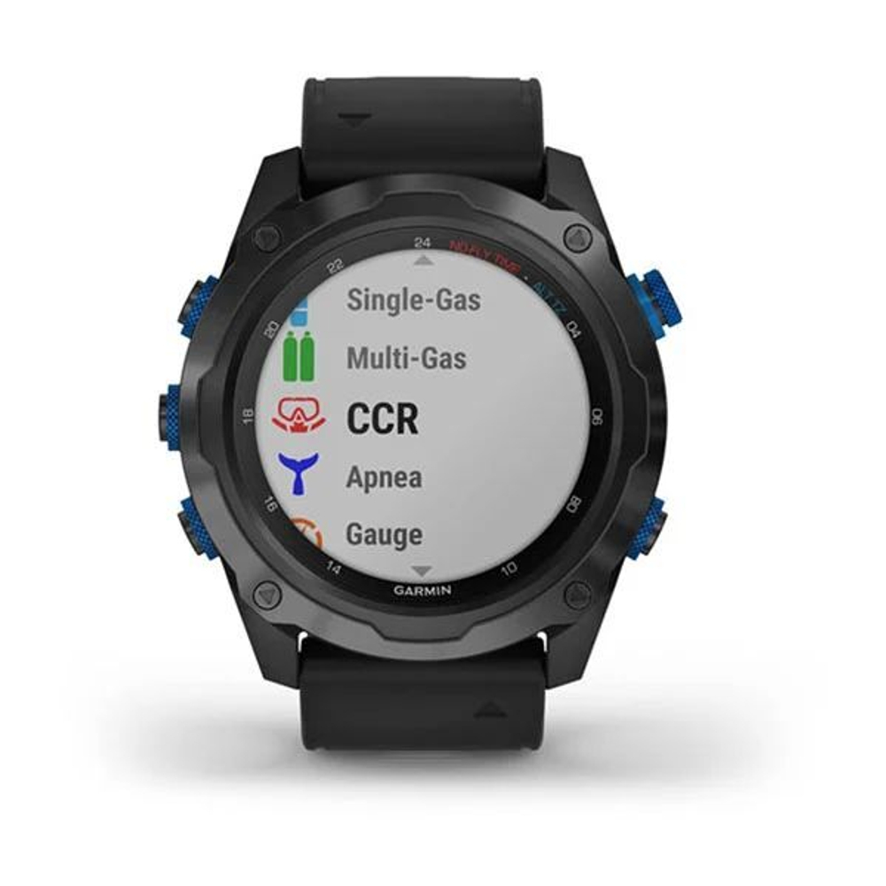 Часы для дайвинга Garmin Descent Mk2i титановый корпус с DLC-покрытием, черные,  010-02132-11