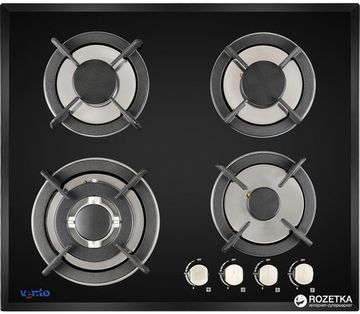 Варильна поверхня газова VENTOLUX HG640G CESTB (BK) 5