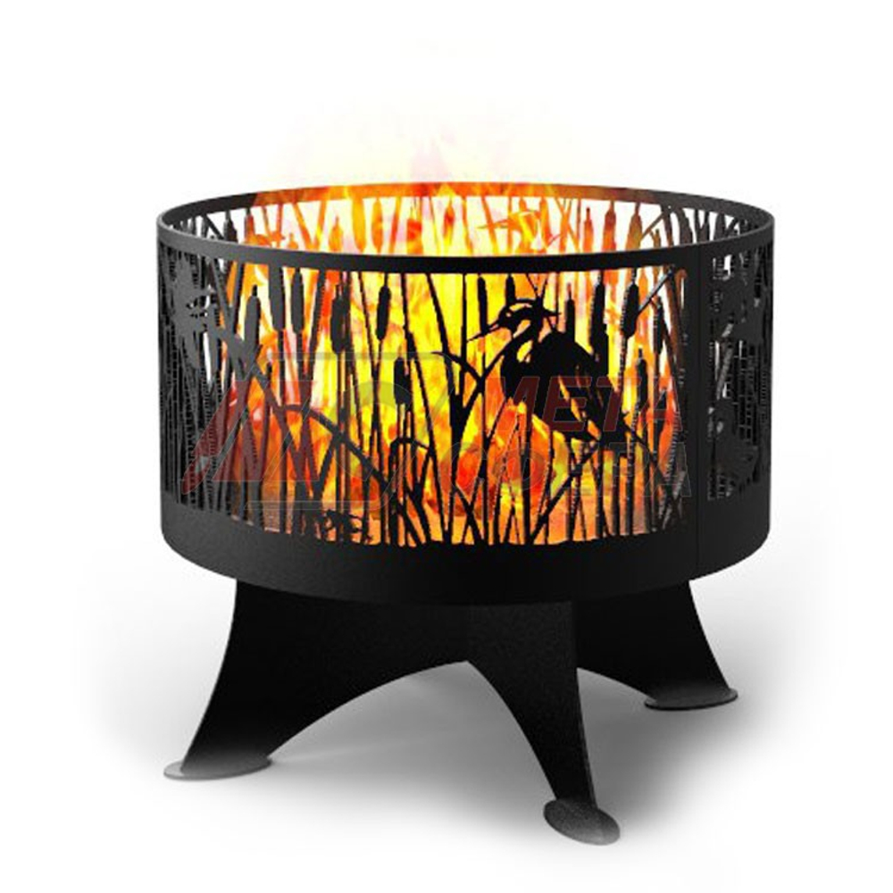 Чаша костровая Камыши кольцо