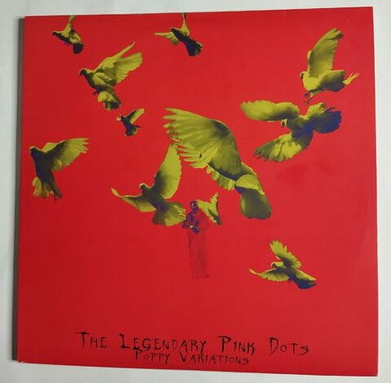 Винтажная виниловая пластинка LP The Legendary Pink Dots Poppy Variations (USA 2004) Limited Edition
