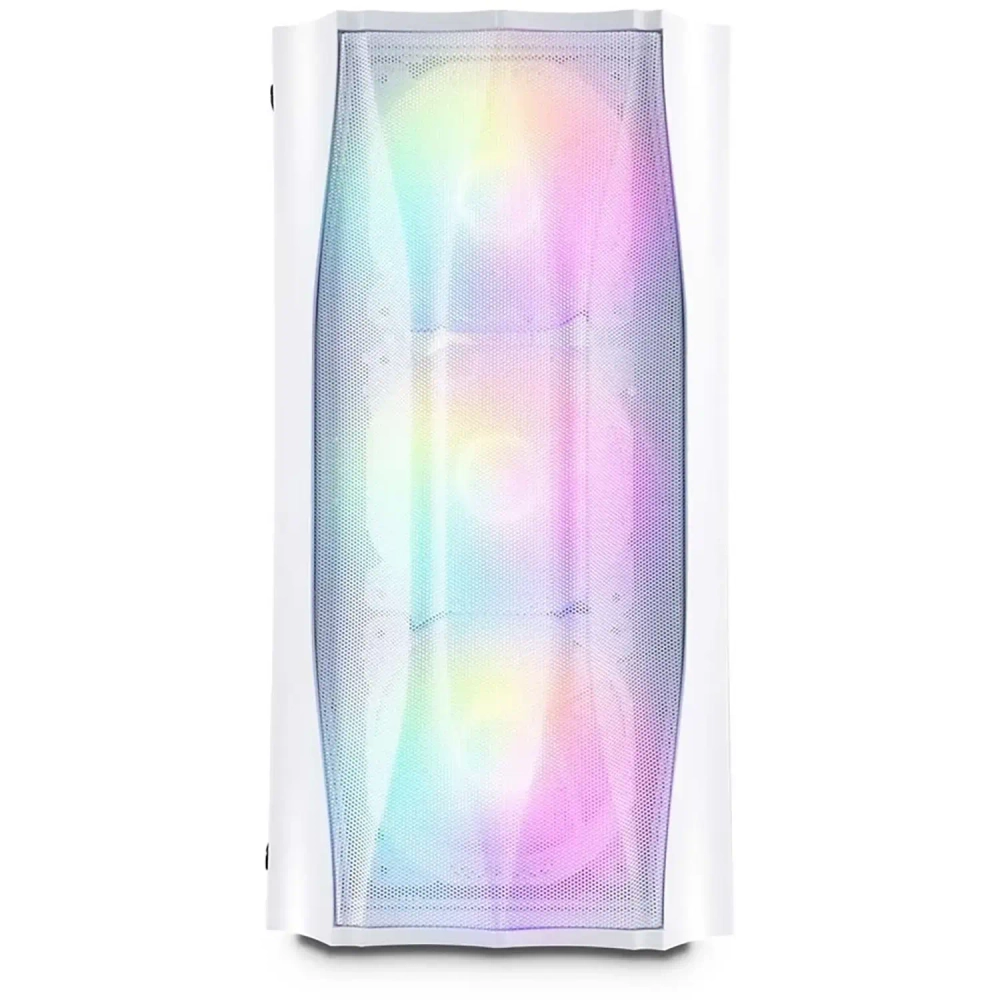 Корпус для компьютера 1STPLAYER Корпус FIREBASE X3-M White / mATX, TG / 4x120mm LED fans inc. / X3-M-WH-4F1-W