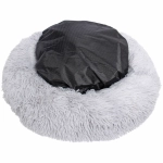 Лежанка для животных круглая «Место БРО», цвет серый, d-60см (Лейбл)