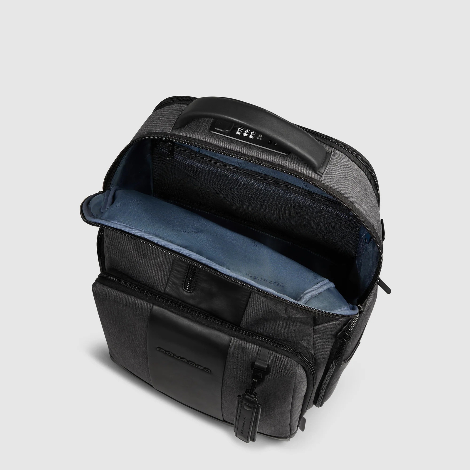 Рюкзак для ноутбука Piquadro BRIEF2 BagMotic/Grey-Nero
