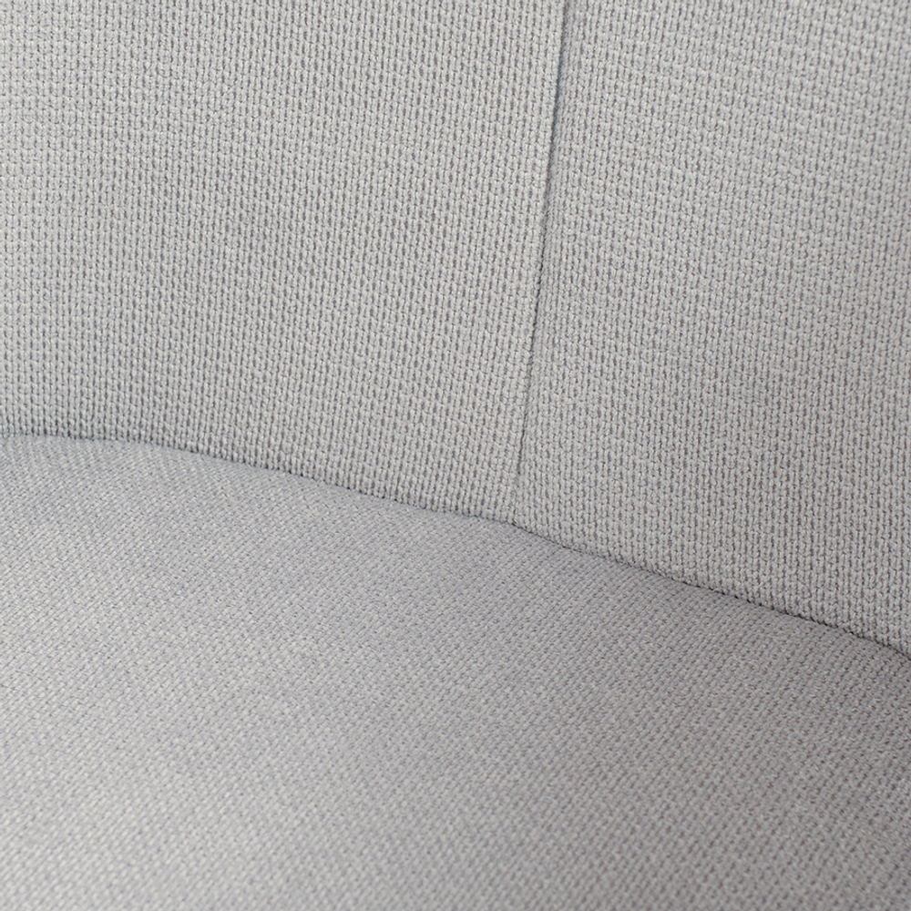 Лаунж-кресло aline, шенилл, светло-серое