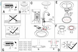 Встраиваемый светильник Eglo Peneto 94407
