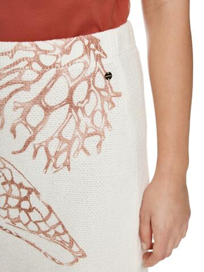 Marc Cain Юбка вязаная с принтом